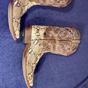 Dan post snakeskin boots